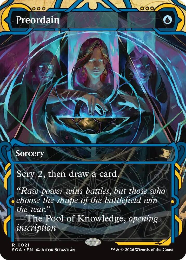 Preordain - Secrets of Strixhaven: Mystical Archive (SOA) NM