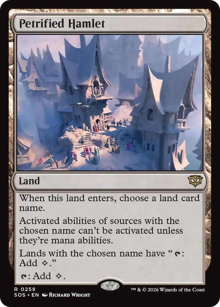 Petrified Hamlet - Secrets of Strixhaven (SOS) NM