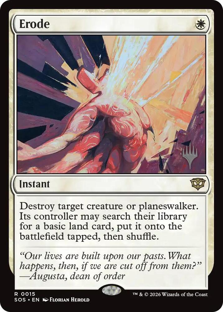 Erode - Promo Pack: Secrets of Strixhaven (PPSOS) NM