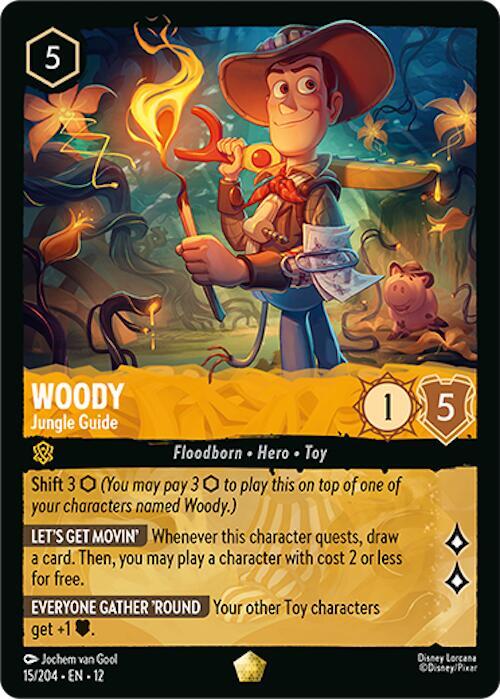 Woody - Jungle Guide - Wilds Unknown (12) NM