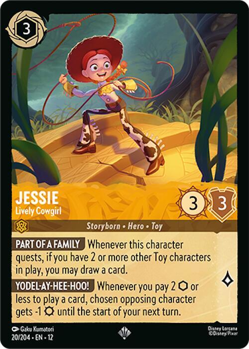 Jessie - Lively Cowgirl - Wilds Unknown (12) NM