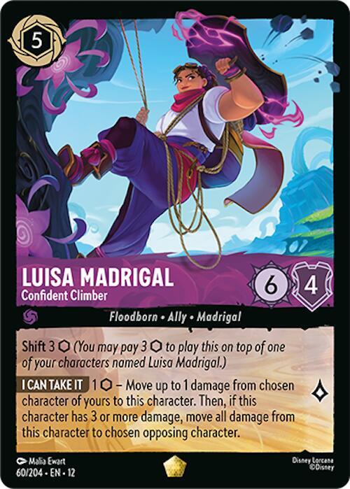 Luisa Madrigal - Confident Climber - Wilds Unknown (12) NM *FOIL*