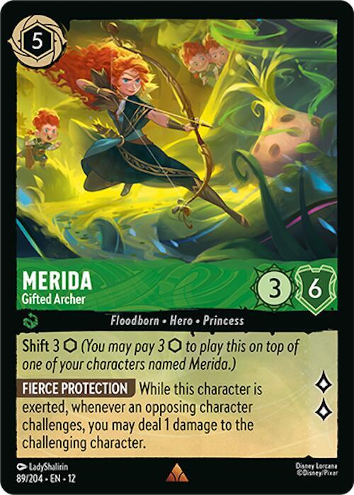 Merida - Gifted Archer - Wilds Unknown (12) NM