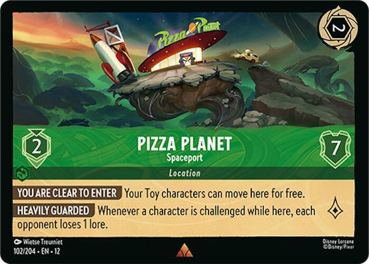Pizza Planet - Spaceport - Wilds Unknown (12) NM *FOIL*