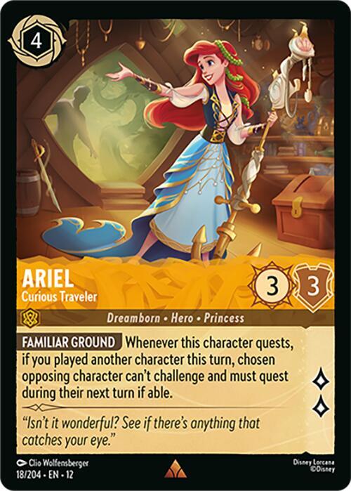 Ariel - Curious Traveler - Wilds Unknown (12) NM