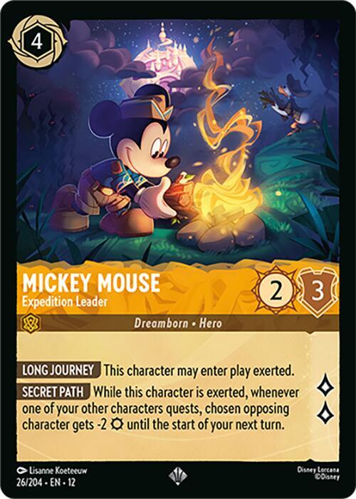 Mickey Mouse - Expedition Leader - Wilds Unknown (12) NM