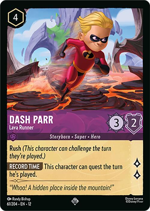 Dash Parr - Lava Runner - Wilds Unknown (12) NM
