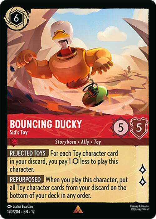 Bouncing Ducky - Sid's Toy - Wilds Unknown (12) NM
