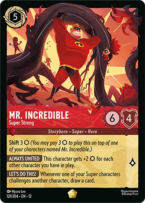 Mr. Incredible - Super Strong - Wilds Unknown (12) NM
