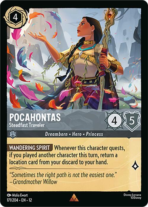 Pocahontas - Steadfast Traveler - Wilds Unknown (12) NM