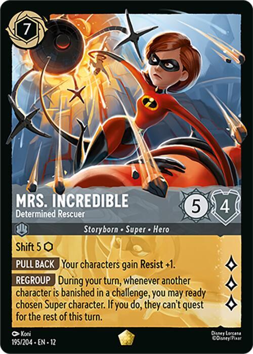 Mrs. Incredible - Determined Rescuer - Wilds Unknown (12) NM