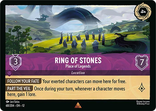 Ring of Stones - Place of Legends - Wilds Unknown (12) NM