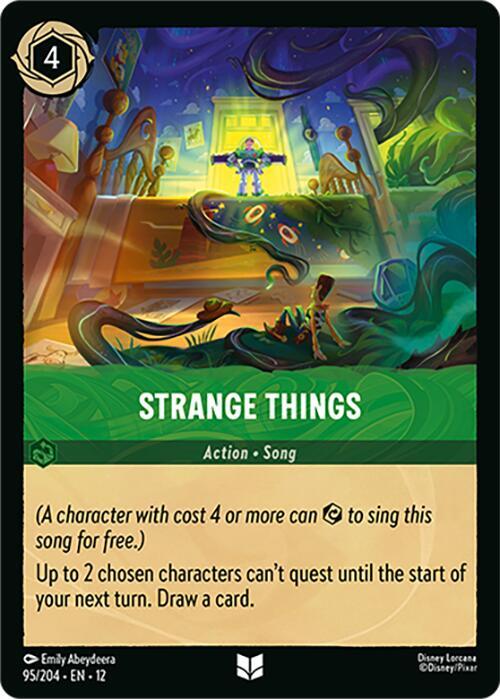 Strange Things - Wilds Unknown (12) NM *FOIL*
