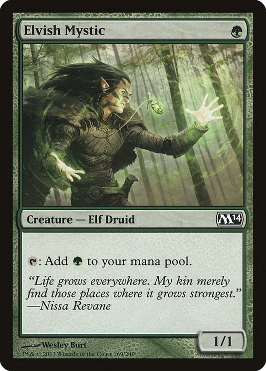 Elvish Mystic - Magic 2014 (M14) (M14) LP