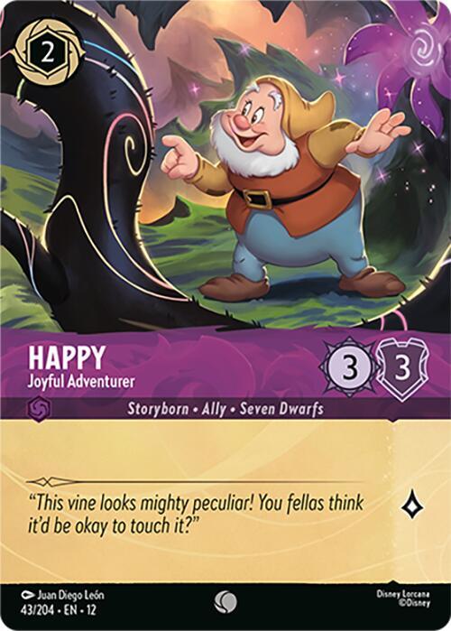Happy - Joyful Adventurer (Foil) - Wilds Unknown (12) NM *FOIL*