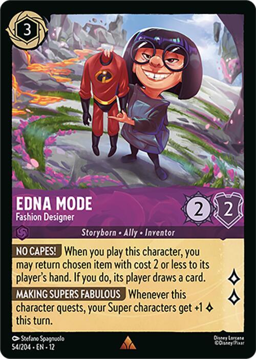 Edna Mode - Fashion Designer - Wilds Unknown (12) NM