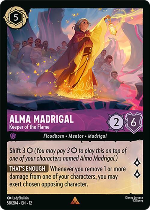 Alma Madrigal - Keeper of the Flame - Wilds Unknown (12) NM