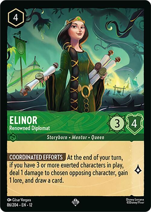 Elinor - Renowned Diplomat - Wilds Unknown (12) NM