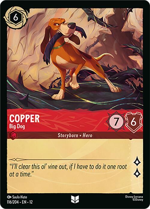 Copper - Big Dog - Wilds Unknown (12) NM *FOIL*