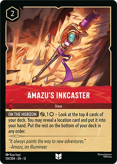 Amazu's Inkcaster - Wilds Unknown (12) NM *FOIL*