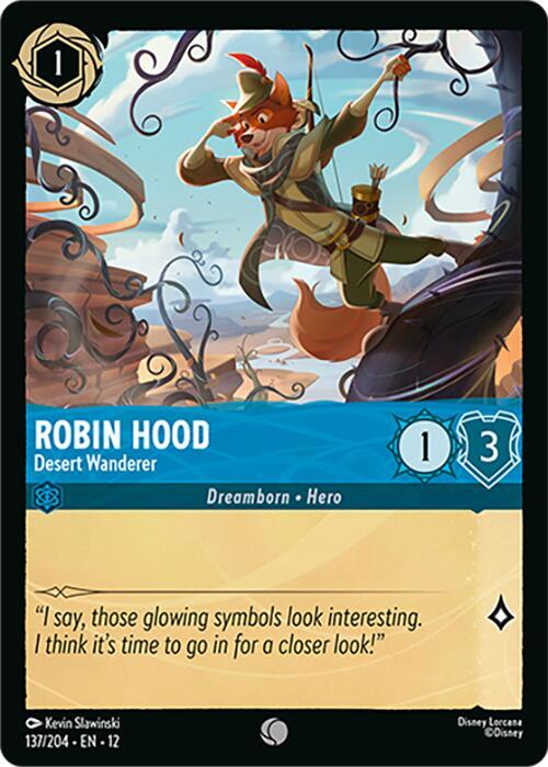 Robin Hood - Desert Wanderer - Wilds Unknown (12) NM *FOIL*