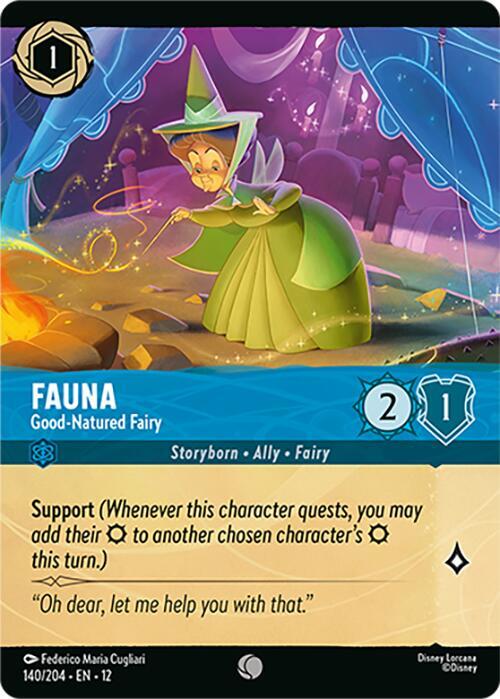 Fauna - Good-Natured Fairy (Foil) - Wilds Unknown (12) NM *FOIL*