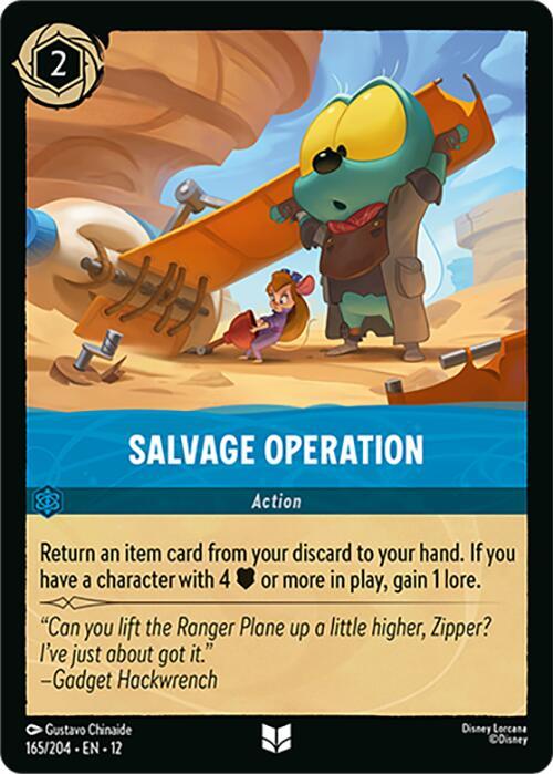 Salvage Operation - Wilds Unknown (12) NM *FOIL*