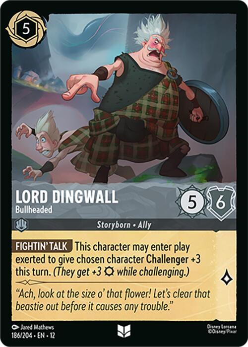 Lord Dingwall - Bullheaded - Wilds Unknown (12) NM *FOIL*