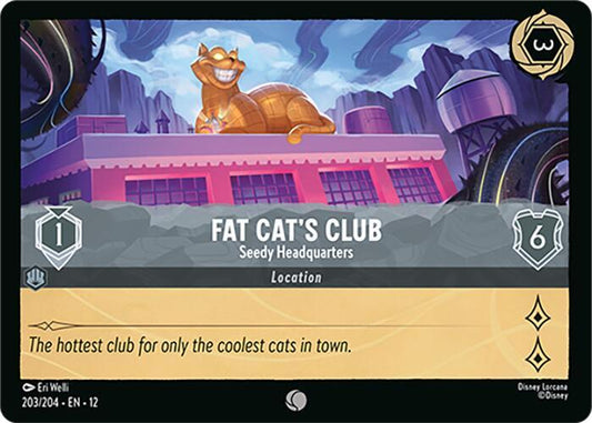 Fat Cat's Club - Seedy Headquarters - Wilds Unknown (12) NM *FOIL*