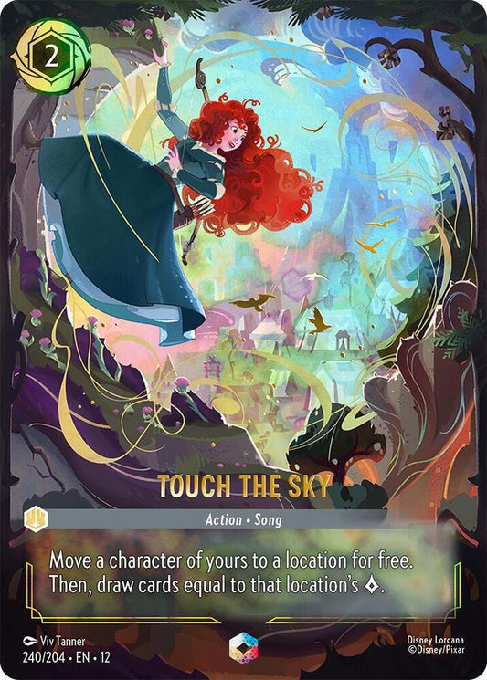 Touch the Sky (Enchanted) - Wilds Unknown (12) NM *FOIL*