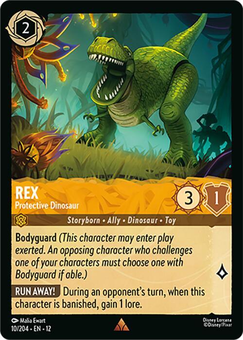 Rex - Protective Dinosaur - Wilds Unknown (12) NM