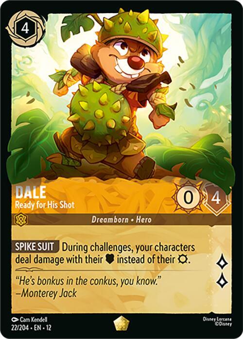 Dale - Ready for His Shot - Wilds Unknown (12) NM