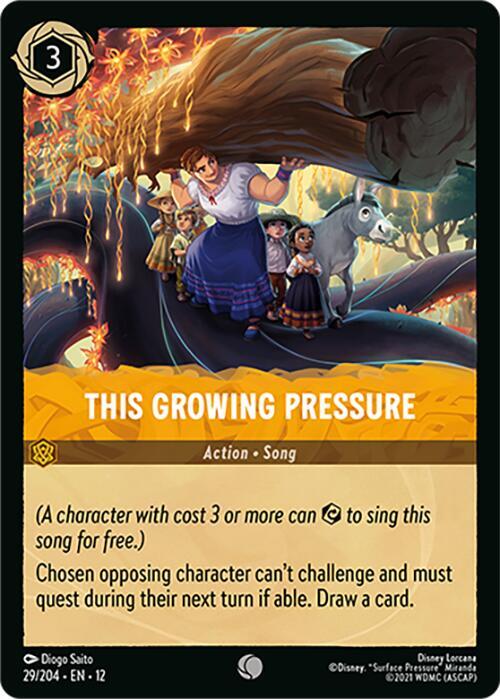 This Growing Pressure - Wilds Unknown (12) NM *FOIL*