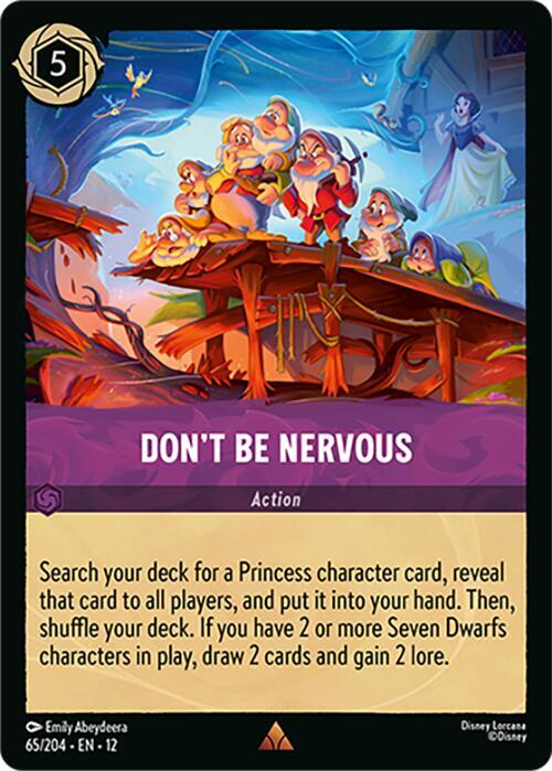 Don't Be Nervous - Wilds Unknown (12) NM