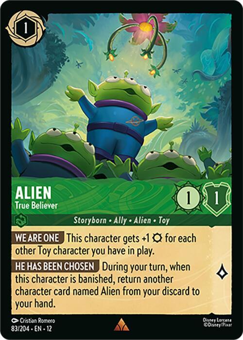 Alien - True Believer - Wilds Unknown (12) NM *FOIL*