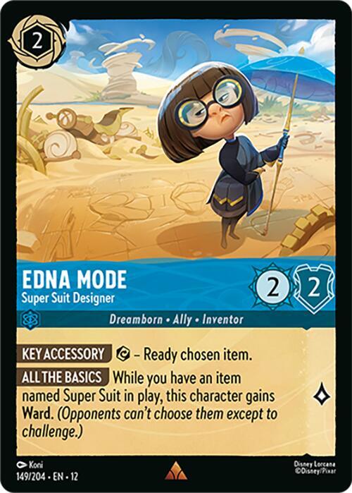 Edna Mode - Super Suit Designer - Wilds Unknown (12) NM