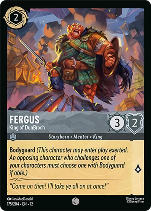 Fergus - King of DunBroch - Wilds Unknown (12) NM *FOIL*
