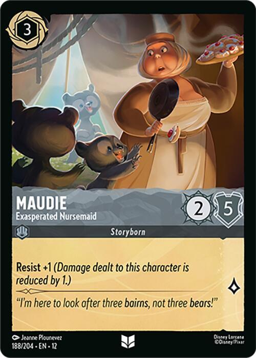 Maudie - Exasperated Nursemaid - Wilds Unknown (12) NM *FOIL*