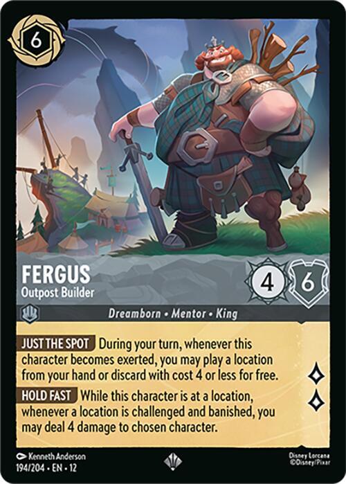 Fergus - Outpost Builder - Wilds Unknown (12) NM