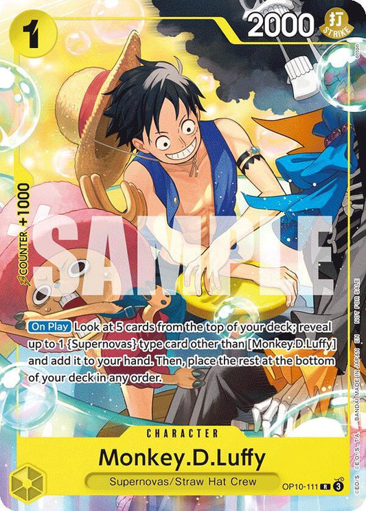 Monkey.D.Luffy (Welcome Pack 2026 Vol.1) - One Piece Promotion Cards (OP-PR) NM