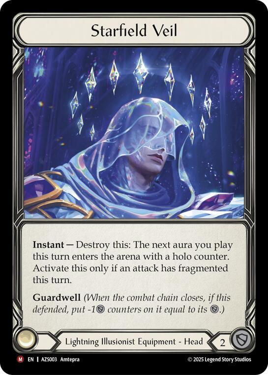 Starfield Veil - Armory Deck: Zyggy (AZS) NM Rainbow foil