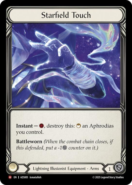 Starfield Touch - Armory Deck: Zyggy (AZS) NM Rainbow foil