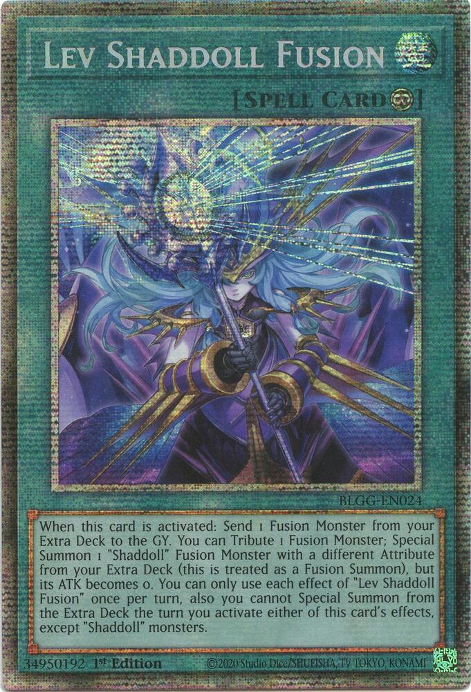 Lev Shaddoll Fusion (Starlight Rare) - Battles of Legend: Glorious Gallery (BLGG) NM