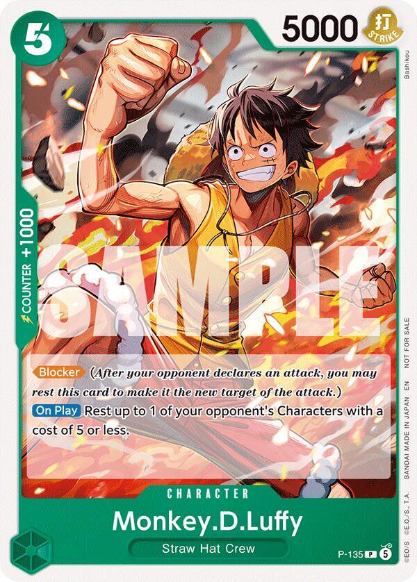 Monkey.D.Luffy (OP16 Release Event) - One Piece Promotion Cards (OP-PR) NM