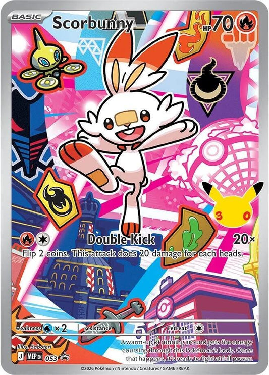 Scorbunny - 053 - ME: Mega Evolution Promo (MEP) NM *FOIL*