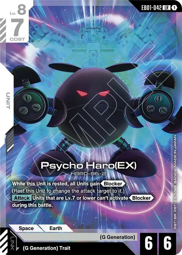 Psycho Haro (EX) - Eternal Nexus (EB01) NM *FOIL*