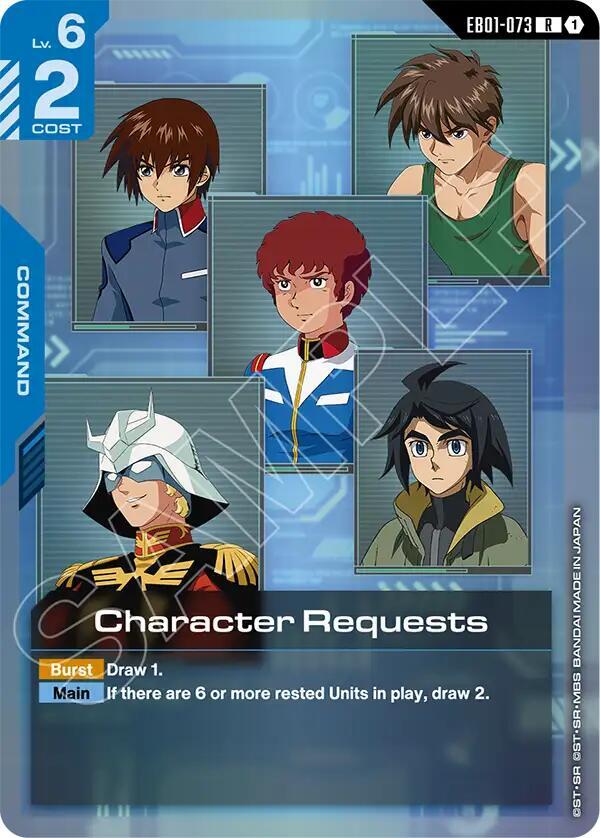 Character Requests - Eternal Nexus (EB01) NM *FOIL*