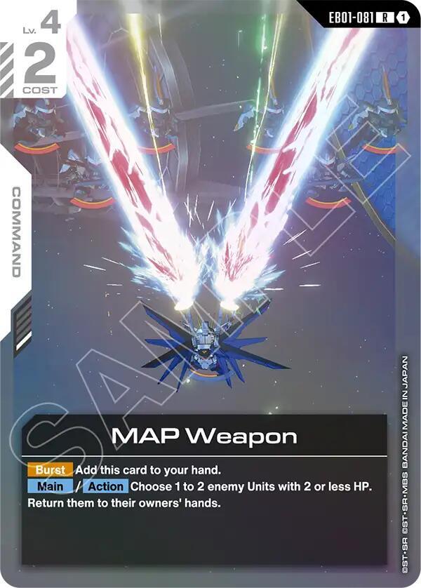 MAP Weapon - Eternal Nexus (EB01) NM *FOIL*