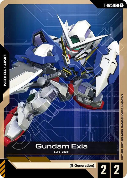 Gundam Exia (T-025) Token - Eternal Nexus (EB01) NM