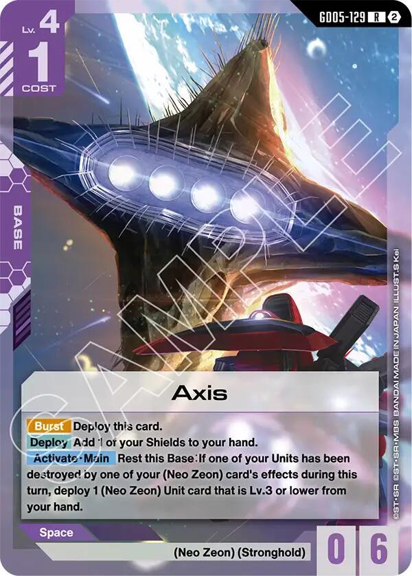 Axis - Freedom Ascension (GD05) NM *FOIL*